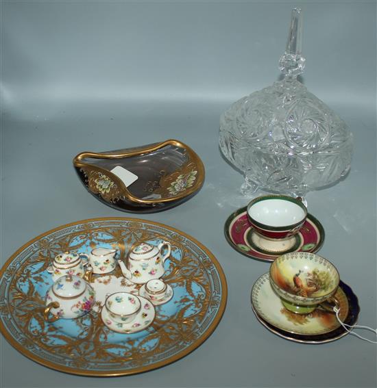 Miniature tea set - Australian WPS etc